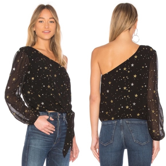 Lovers + Friends Tops - Lovers + Friends French Top - one shoulder top